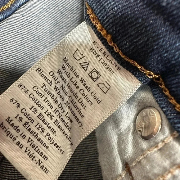 Everlane Mid-Rise Skinny Ankle Jeans Size 30 - Picture 10 of 10